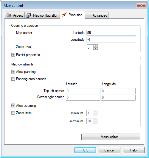 Creating and Configuring a Map Control