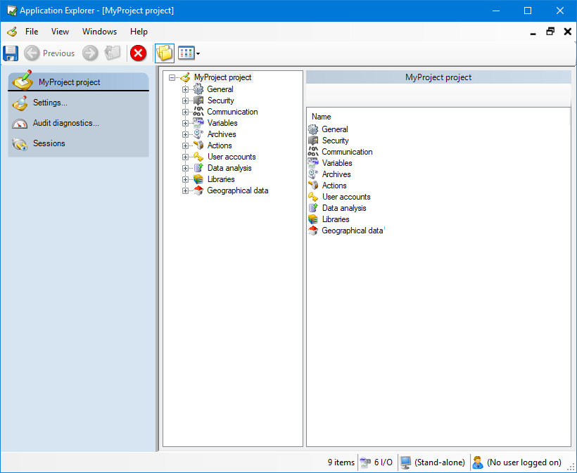 The configuration environments