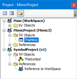 Boîte de dialogue Project explorer VBA