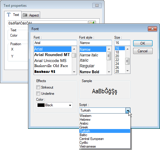 code page