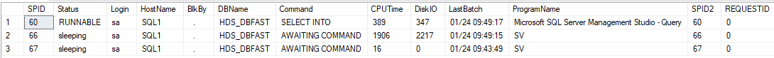 sql connections