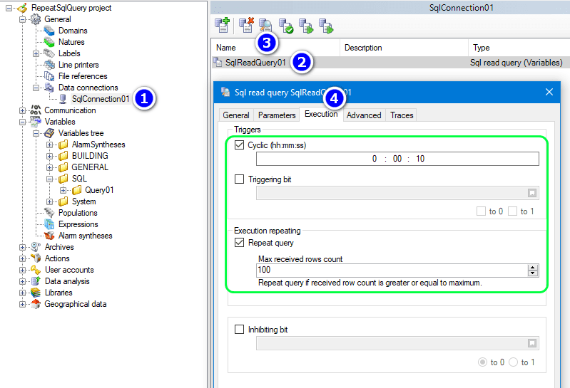 Query execution