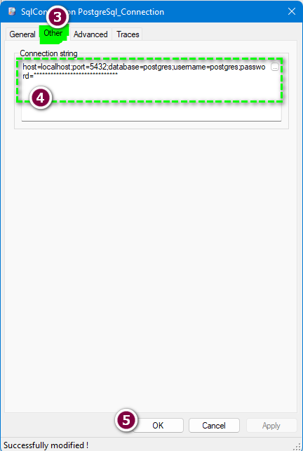 POSTGRE SQL CONNECTIONss