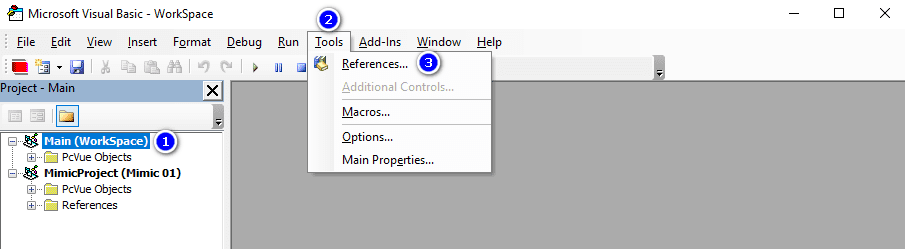 VBA References