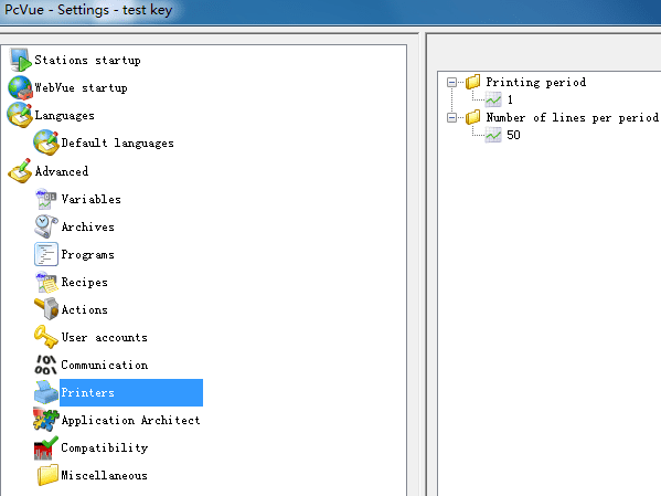 Configure Project Setting menu small