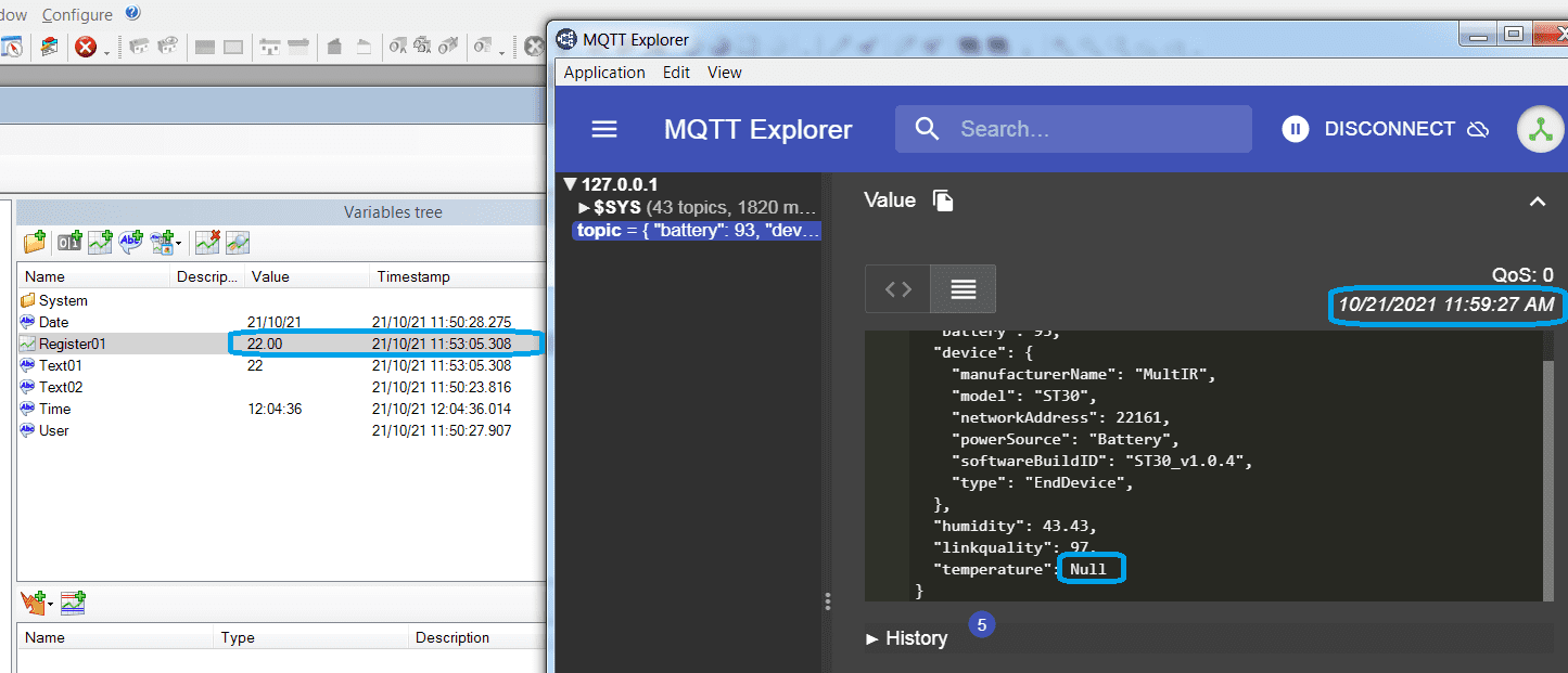 Null value Mqtt 22