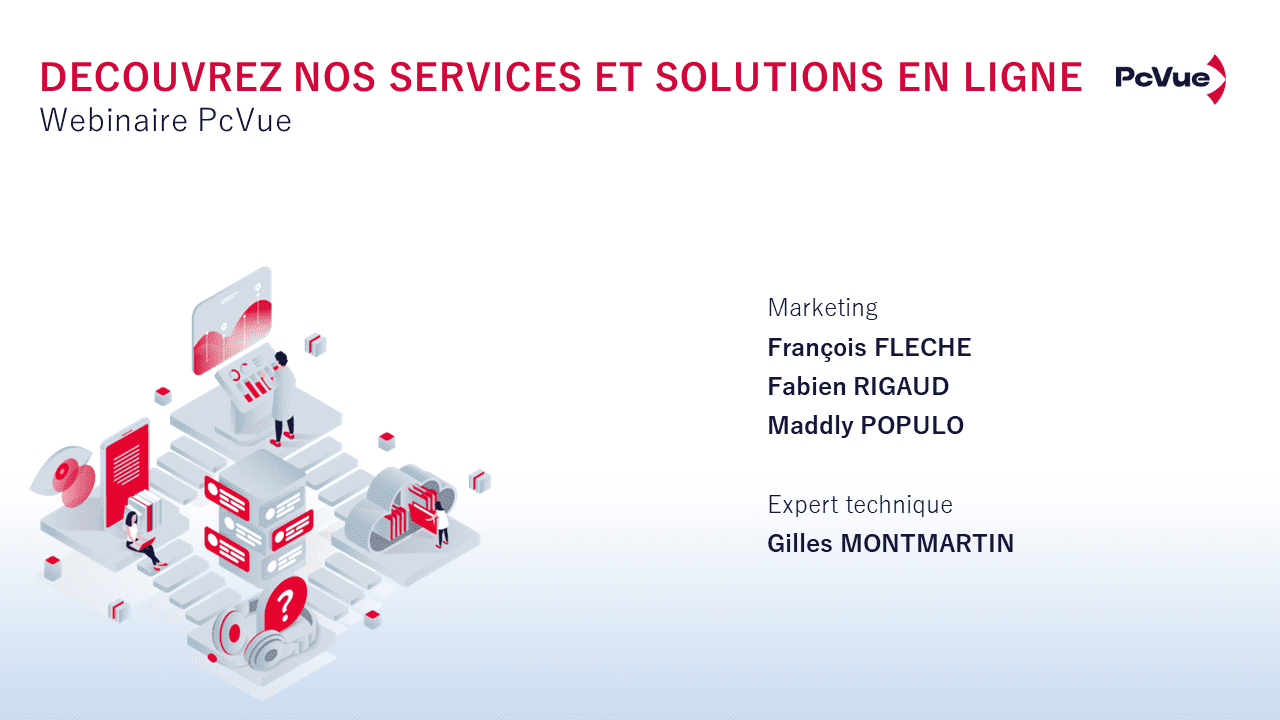 Webinaire PcVue – 30′ pour découvrir nos services en ligne et vous (in)former sur nos solutions
