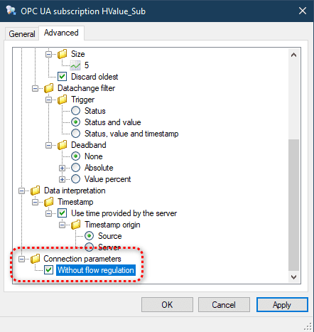 Sofrel OPC UA Server Validation Results - PcVue PcVue