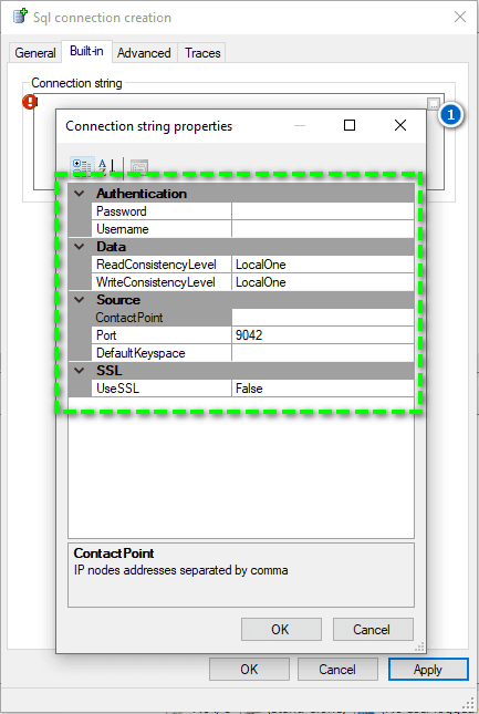 Cassandra Provider declaration part 2