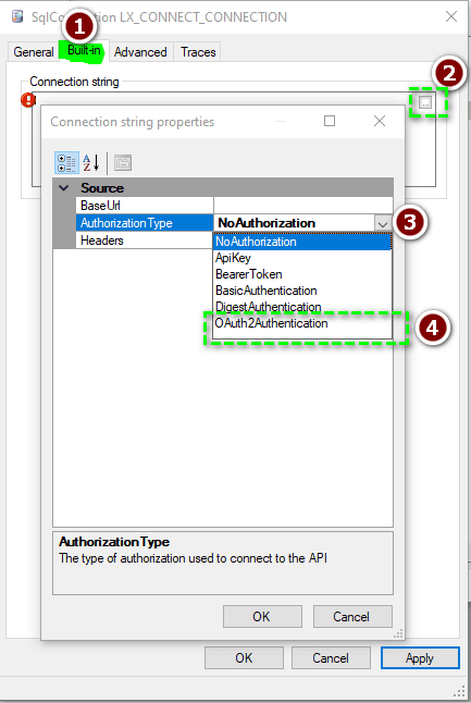 REST API CONNEXION 2