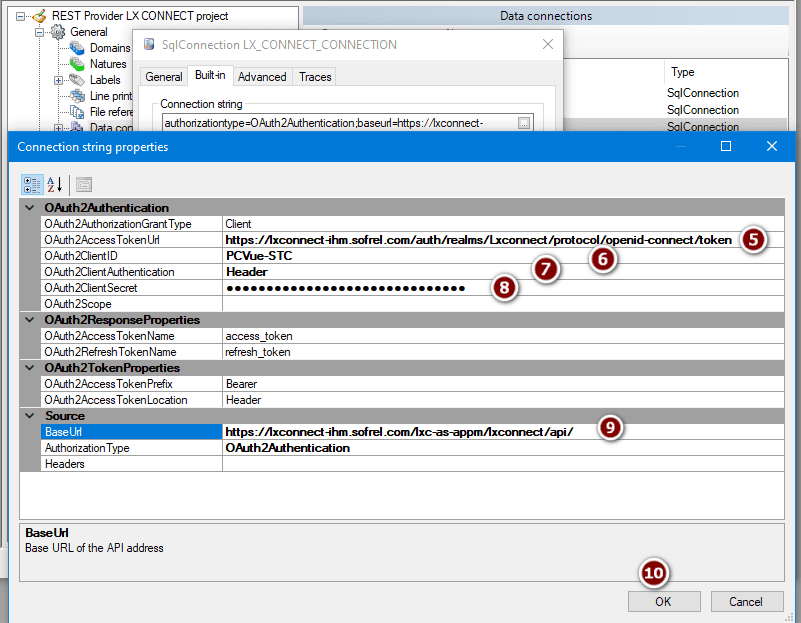 REST API CONNEXION 3